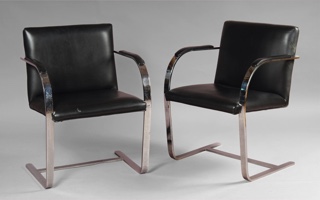 Lote 291: PAR DE SILLONES DE DISEÑO MODELO BERNO.  PAR DE SILLONES DE DISEÑO MODELO BERNO. 