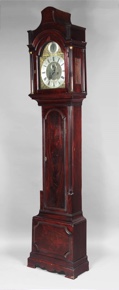 Lote 155: GRANDFATHER CLOCK AMERICANO DE LA CASA THOMSON.  GRANDFATHER CLOCK AMERICANO DE LA CASA THOMSON. 