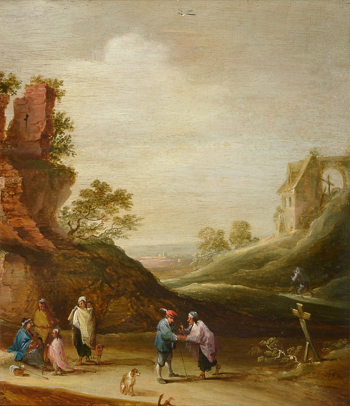 TENIERS, David III 'PAISAJE ANIMADO'