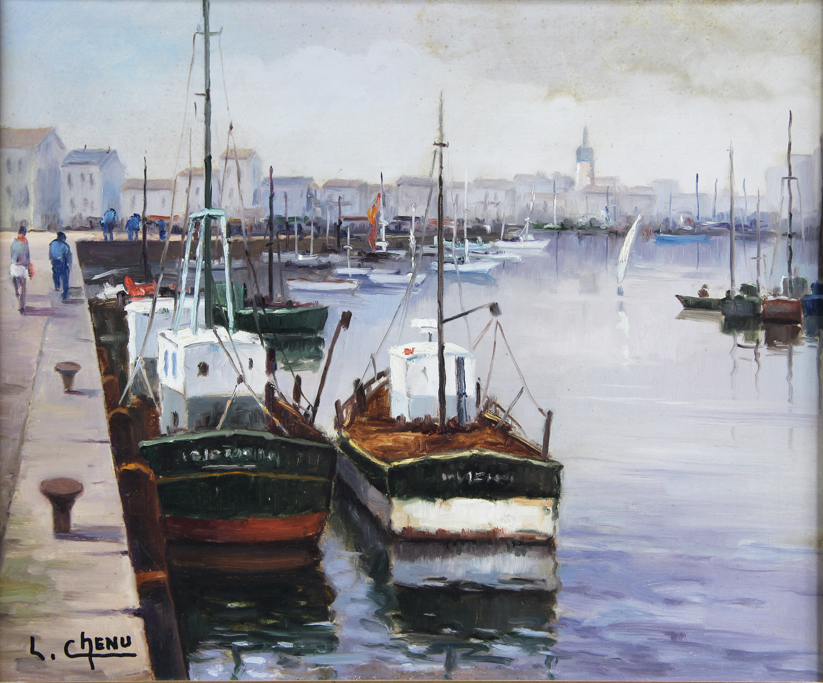 CHENU, Lucien 'LE PORT DE SABLES'