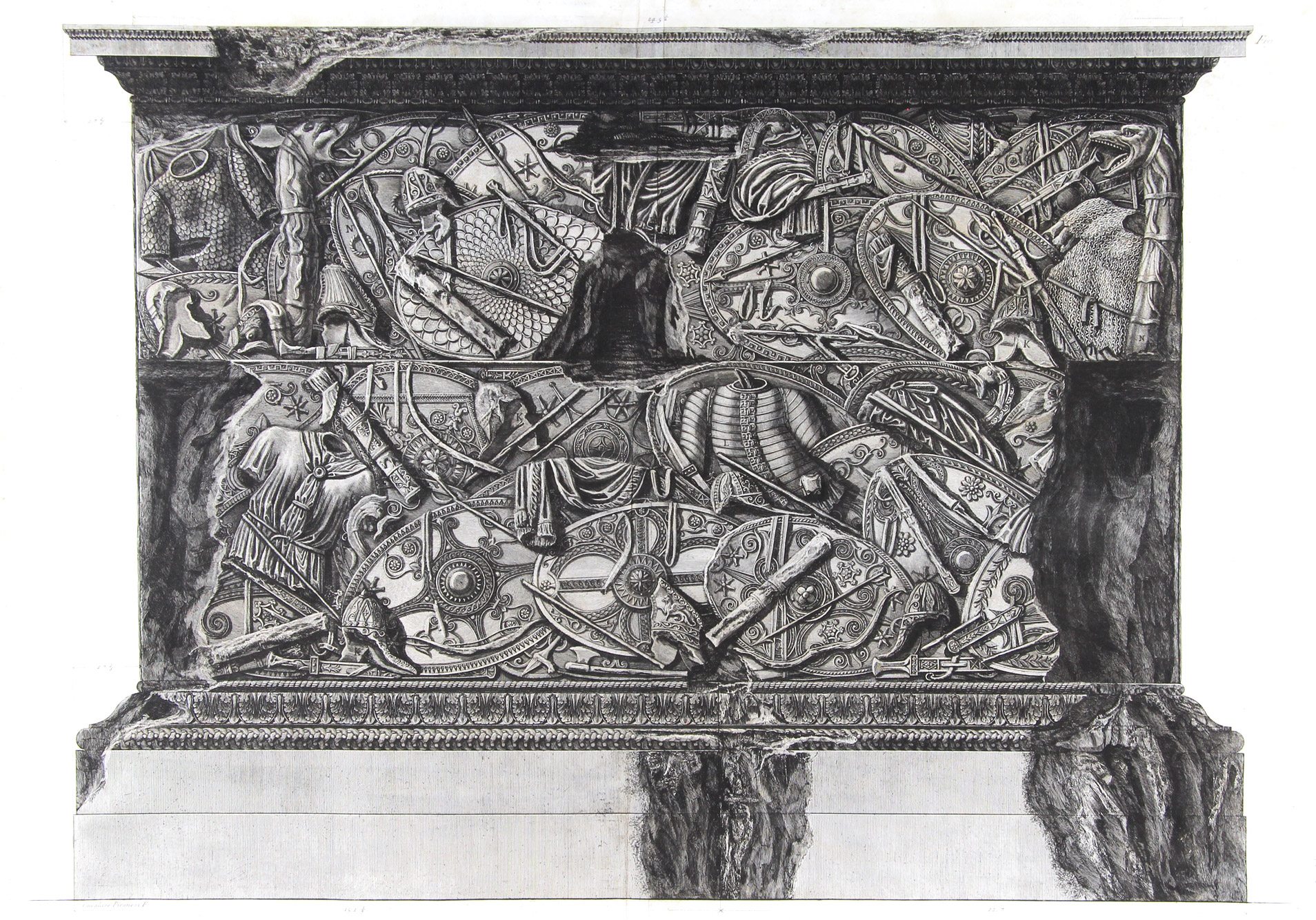 PIRANESI, Giovanni Battista 'ALTRA FACCIA DEL PIEDISTALLO' 