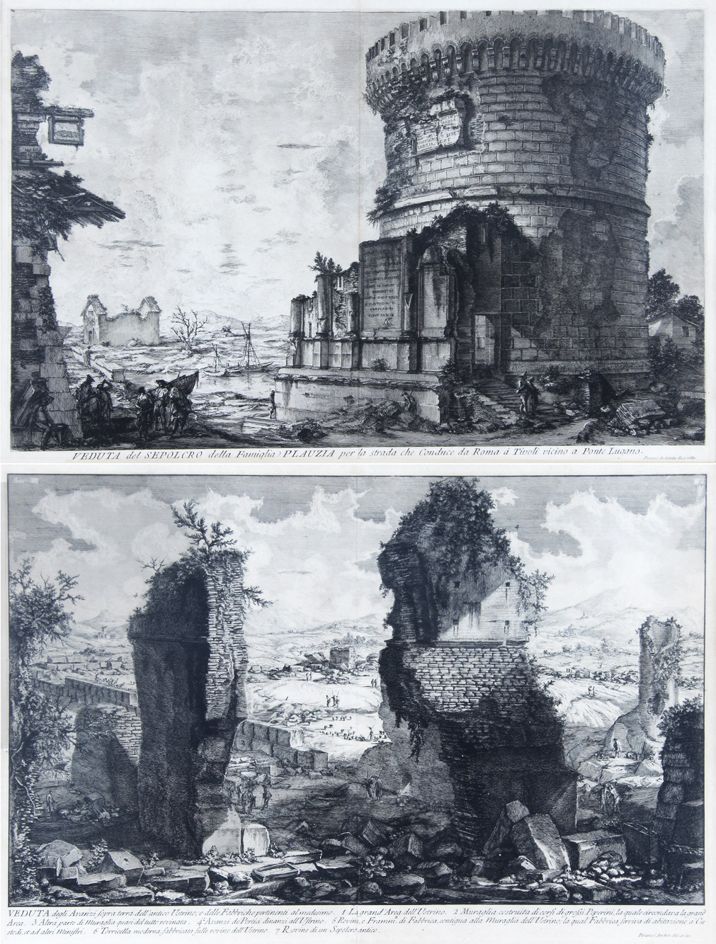 PIRANESI, Giovanni Battista 'RUINAS ROMANAS' 