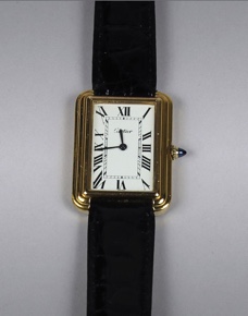 Lote 592: RELOJ PULSERA MARCA CARTIER PARA DAMA. RELOJ PULSERA MARCA CARTIER PARA DAMA.