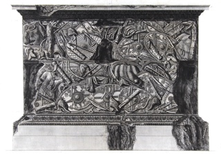 Lote 167: PIRANESI, Giovanni Battista 'ALTRA FACCIA DEL PIEDISTALLO' 
