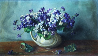 Lote 76: COCHET, Gustavo 'VASO CON FLORES'
