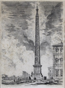 Lote 152: PIRANESI, Giovanni Battista 'OBELISCO EGIZIO'