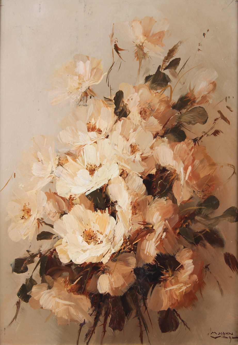 HAHN de VIDAL Margarita 'ROSAS BLANCAS' 