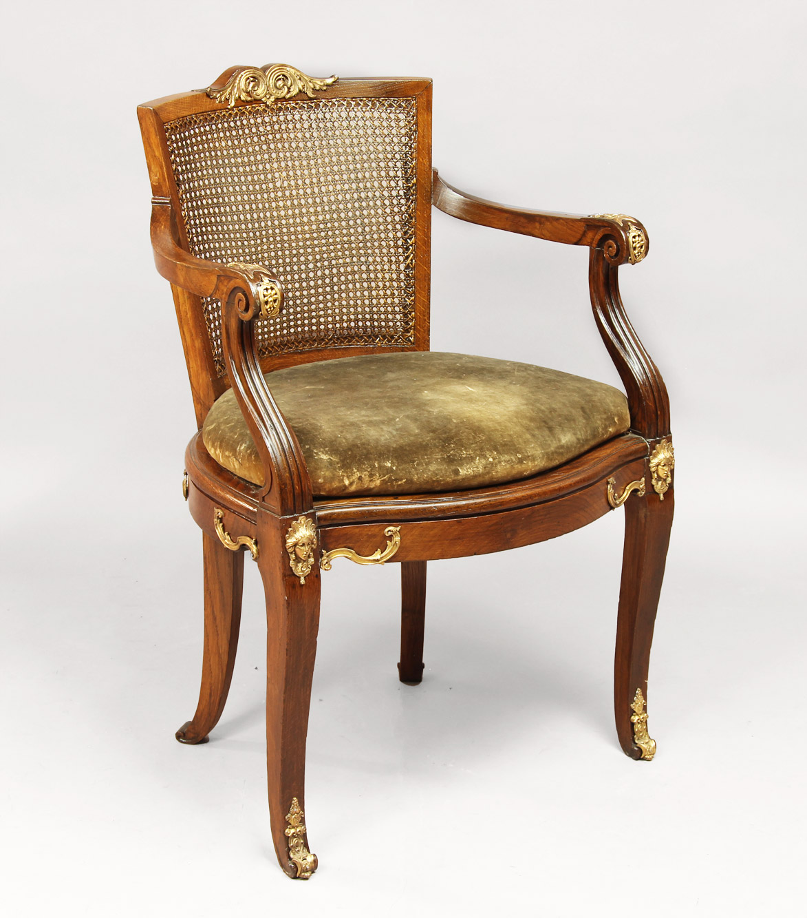  SILLON DE ESTILO FRANCES IMPERIO PARA ESCRITORIO. 