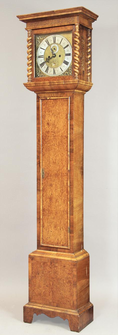  ANTIGUO GRANDFATHER CLOCK INGLES DEL SIGLO XIX. 
