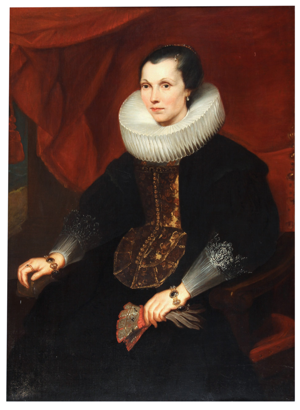 DE VOS, Cornelis 'PORTRAIT DE LA PRINCESSE DE BELVEDERE'