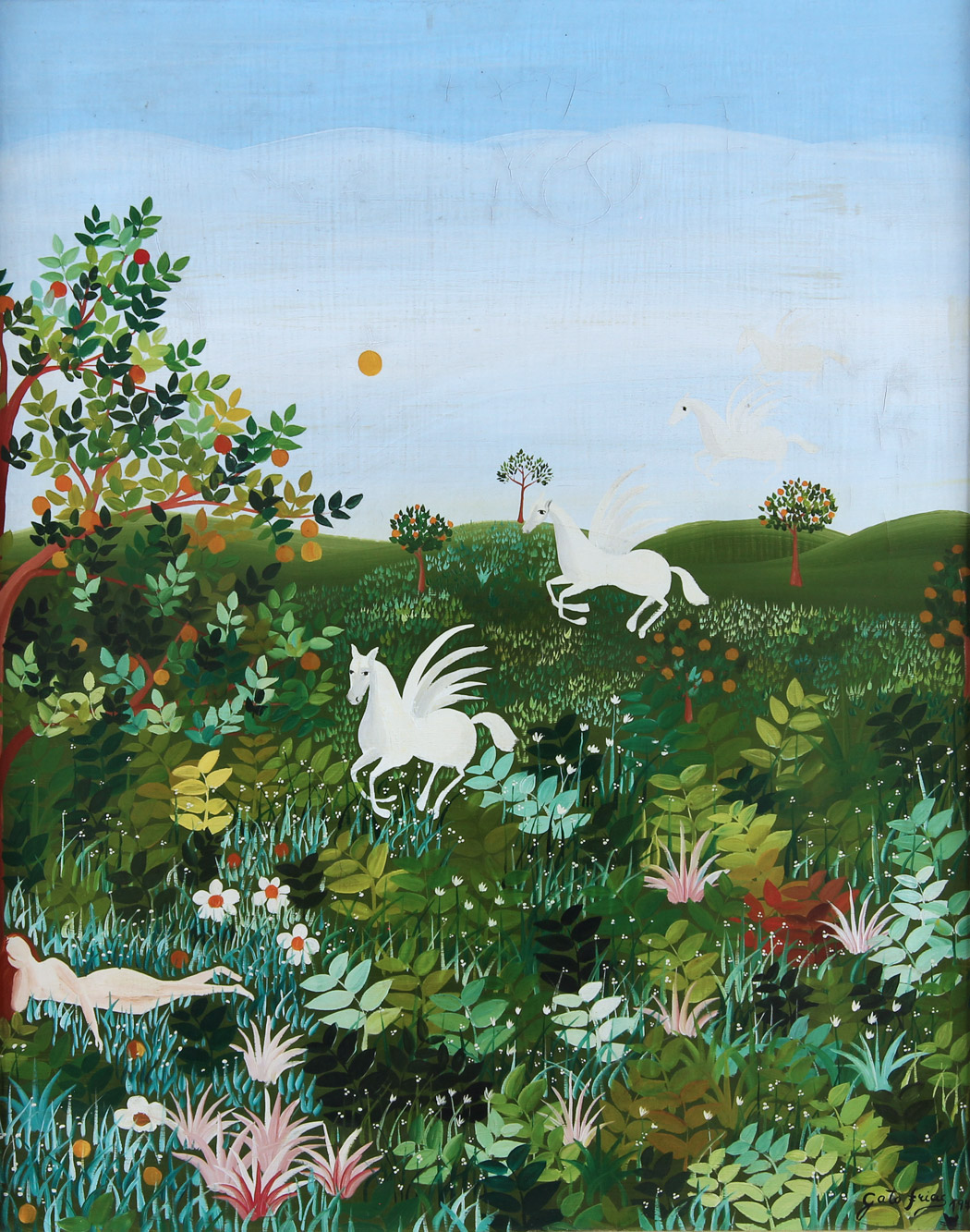 FRIAS, Gato 'PAISAJE ANIMADO' 