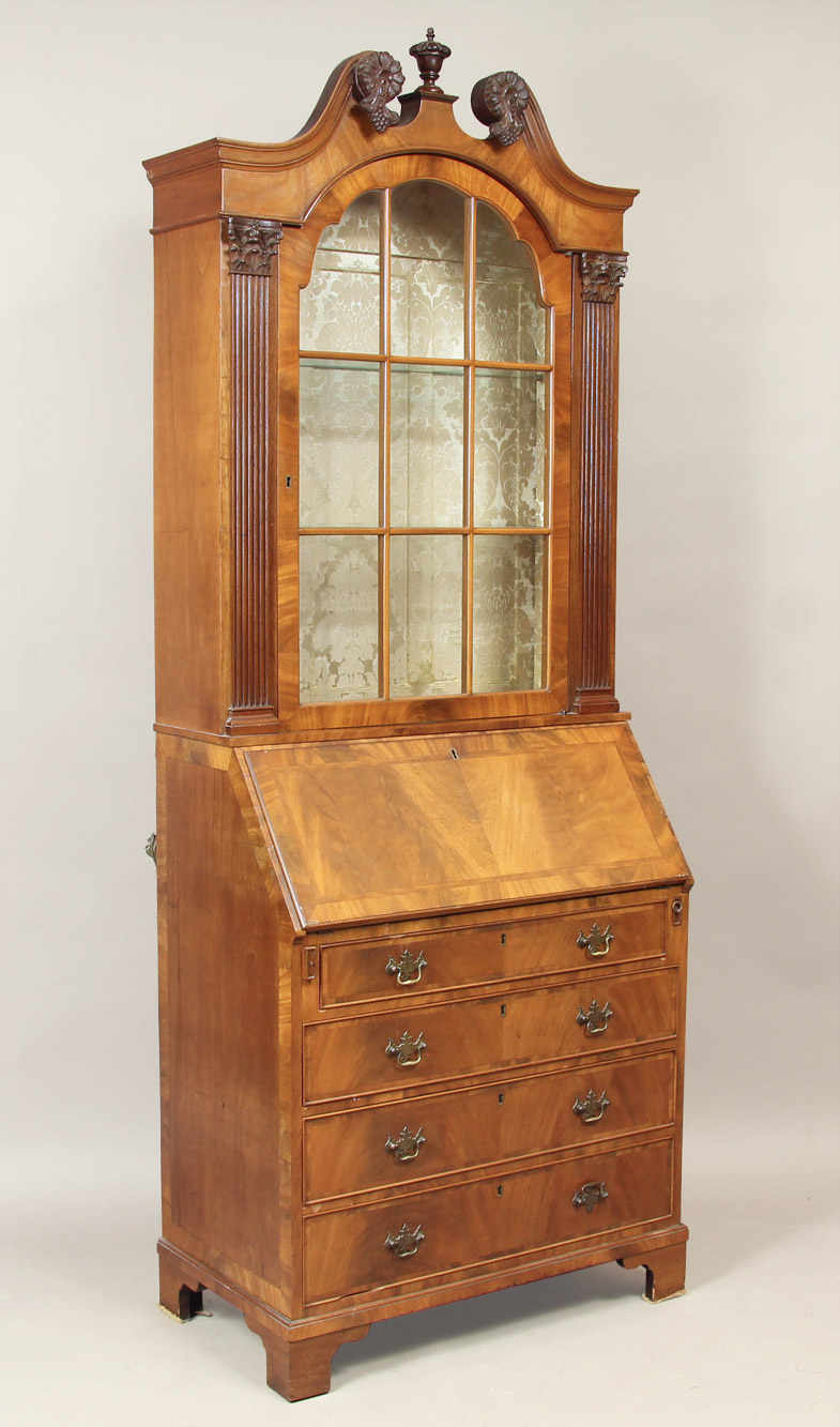  BUREAU BOOKCASE DE ESTILO INGLES. 