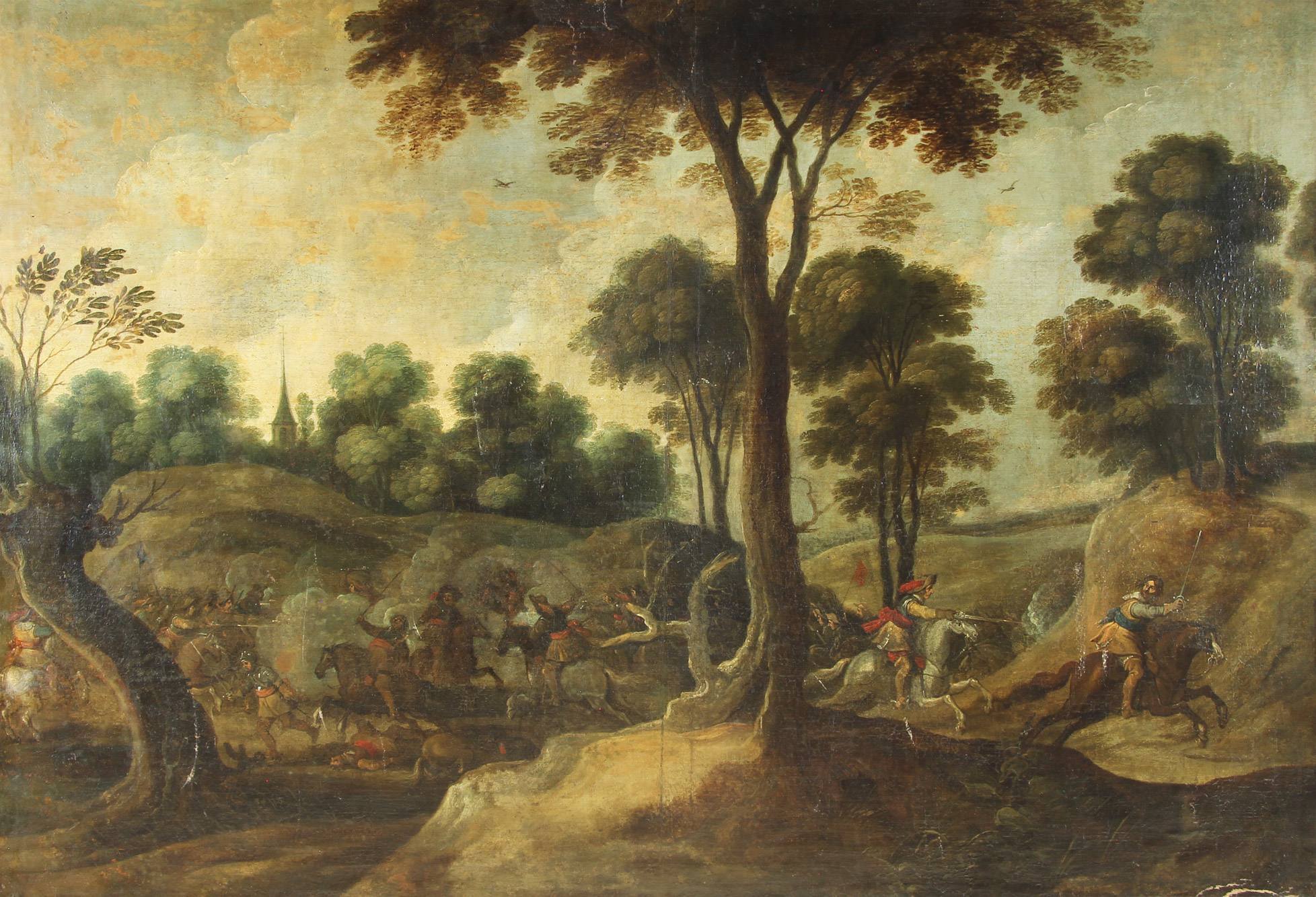 ANONIMO 'ASSAUT DE CAVALERIE' 