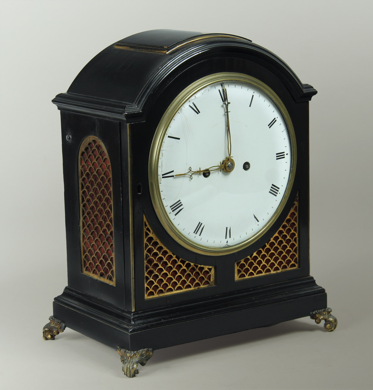  ANTIGUO RELOJ INGLES DE APOYO CON SONERIA. 