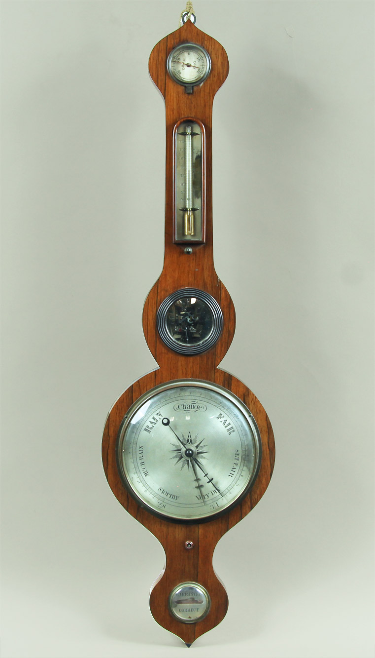  BAROMETRO INGLES EN FORMA DE BANJO. 