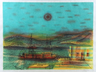 Lote 126: CARZOU, Jean 'AMORGOS'