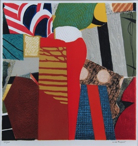 Lote 118: PAPART, Max 'NOIR ET BLEU, DIOGENE ET COMPOSITION'