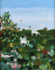 Lote 74: FRIAS, Gato 'PAISAJE ANIMADO' 