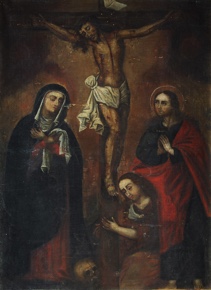 Lote 92: ANONIMO 'CRICIFIXION'