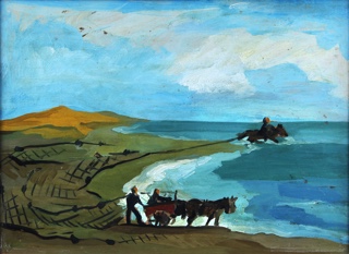 Lote 131: CHIAVETTI, Antonio 'PLAYA OCEANO'
