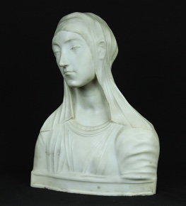 Lote 592: 'BUSTO DE RELIGIOSA'  'BUSTO DE RELIGIOSA' 