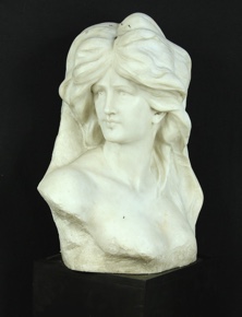 Lote 470: ZOI, Dante  'BUSTO DE MUJER' 
