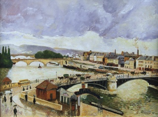 Lote 124: 'IL PONTE BOIELDIEU A ROUEN' 'IL PONTE BOIELDIEU A ROUEN'