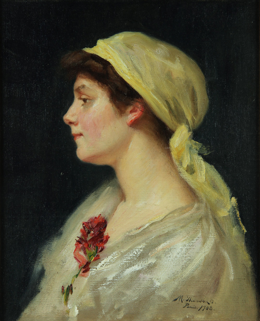 'RETRATO DE MUJER DE PERFIL' 'RETRATO DE MUJER DE PERFIL'
