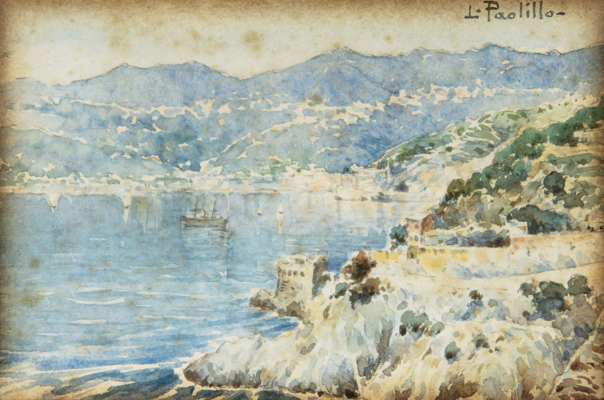 PAOLILLO, Luigi 'PAISAJE COSTERO' 