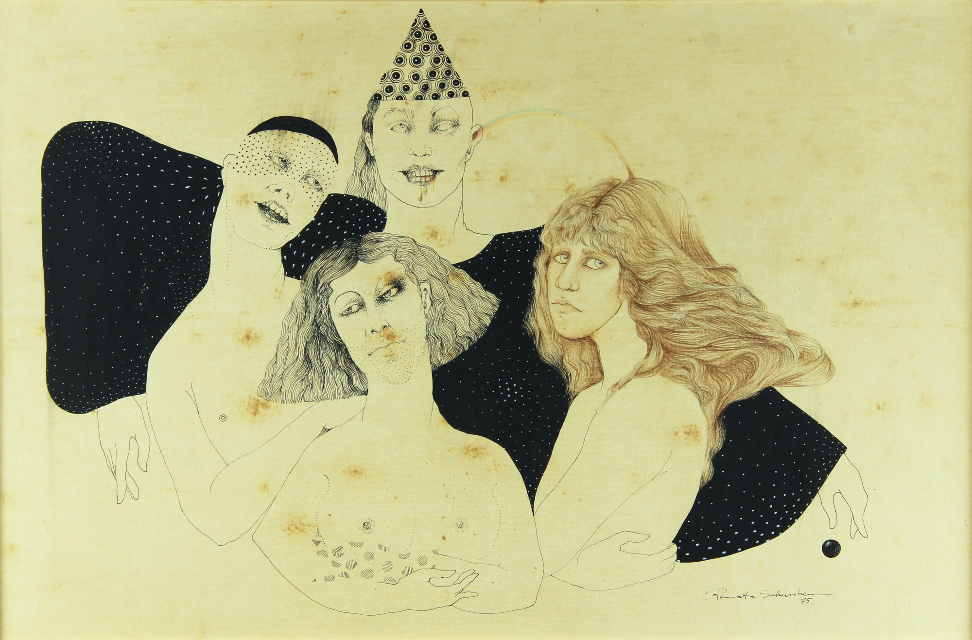 SCHUSSHEIM, Renata 'CUATRO PERSONAJES' SCHUSSHEIM, Renata 'CUATRO PERSONAJES'