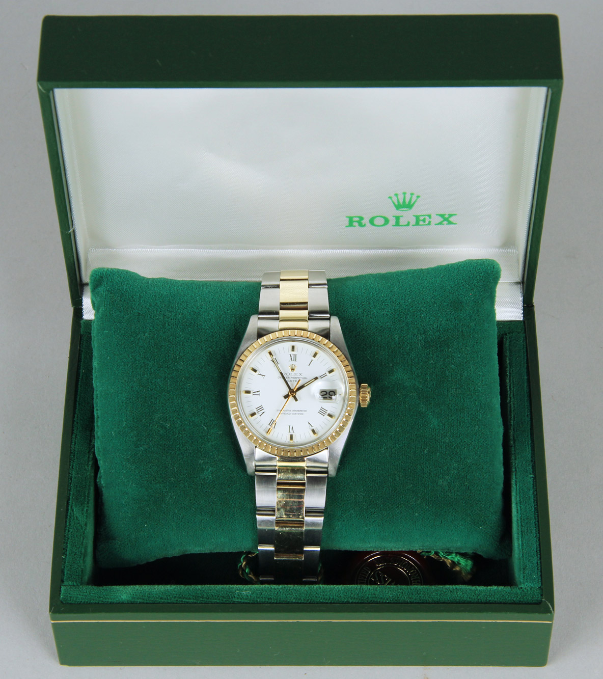 RELOJ PULSERA MARCA ROLEX MODELO OYSTER PERPETUAL DATE. RELOJ PULSERA MARCA ROLEX MODELO OYSTER PERPETUAL DATE.