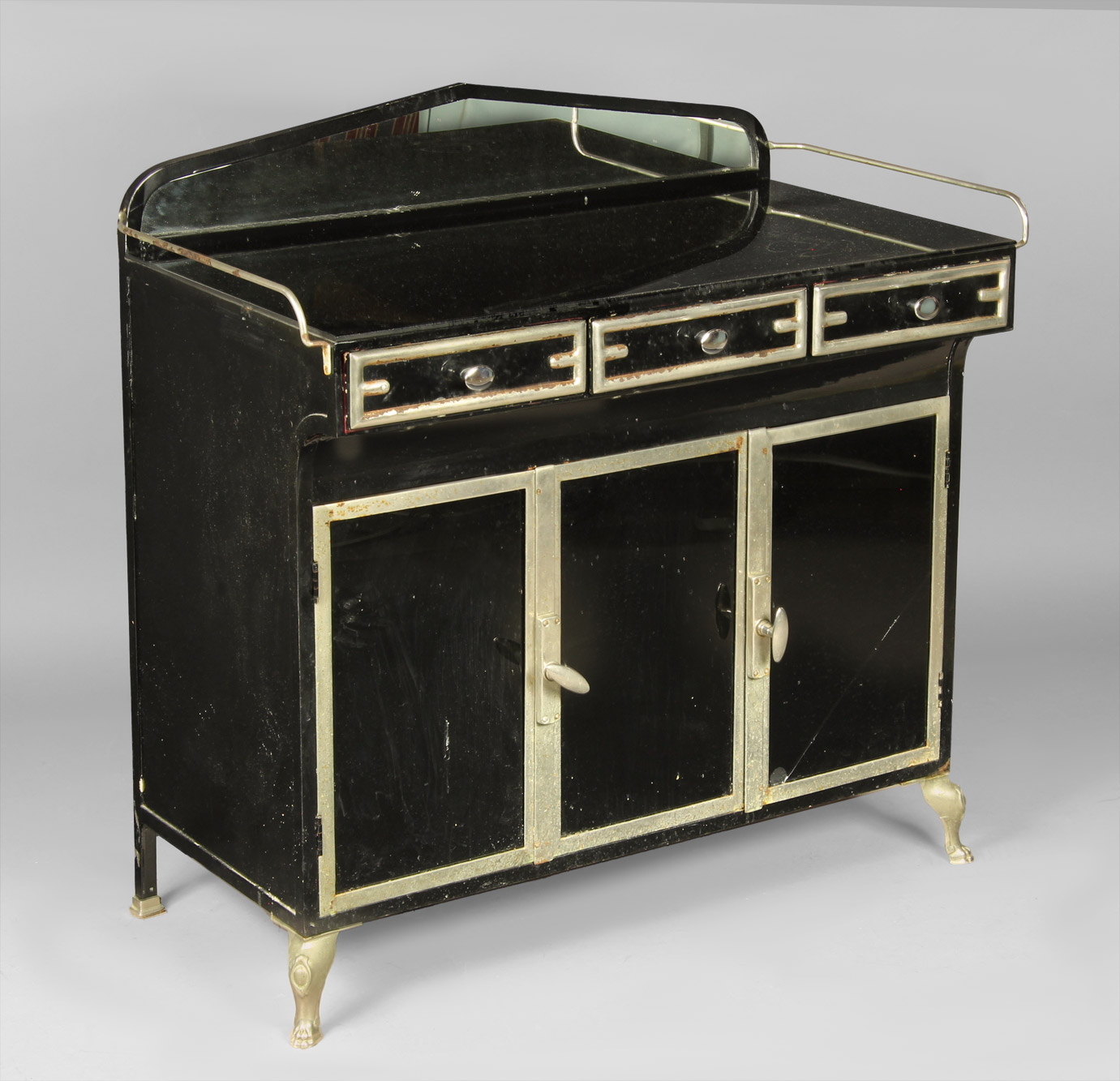 ANTIGUO MUEBLE ENLOZADO PARA MEDICO. ANTIGUO MUEBLE ENLOZADO PARA MEDICO.