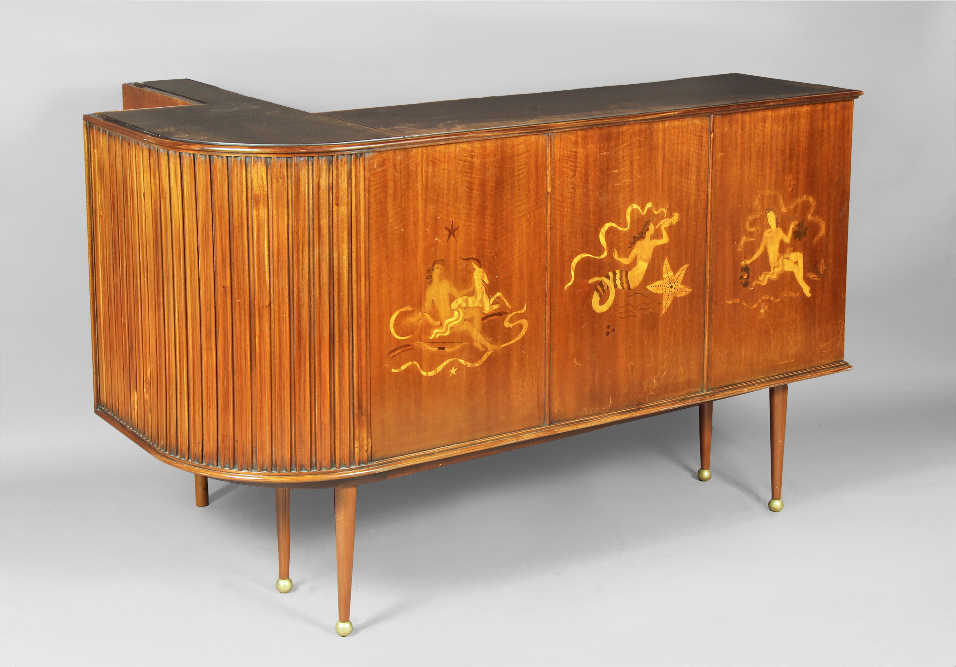  MUEBLE BAR ESTILO ART DECO. 