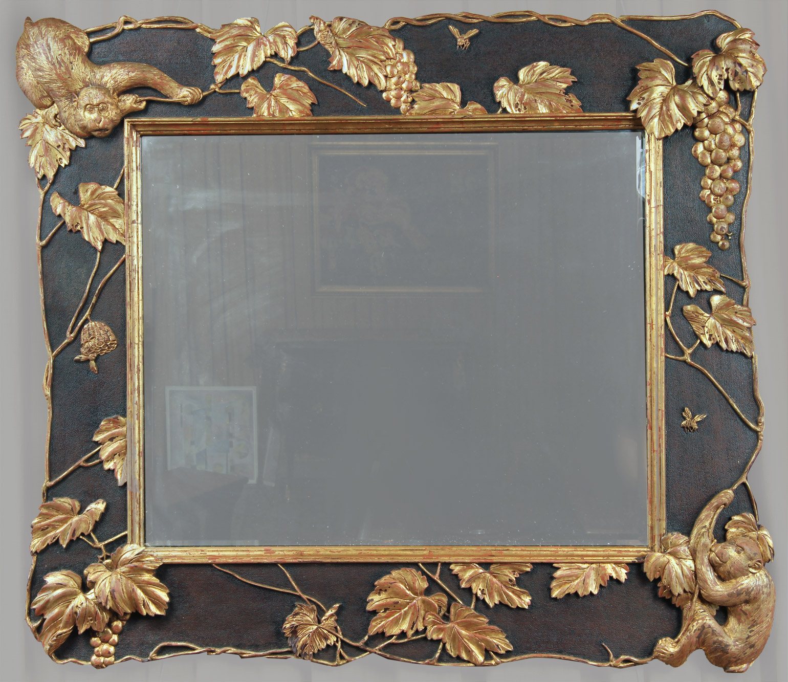 INTERESANTE ESPEJO FRANCES PARA SALA. INTERESANTE ESPEJO FRANCES PARA SALA.