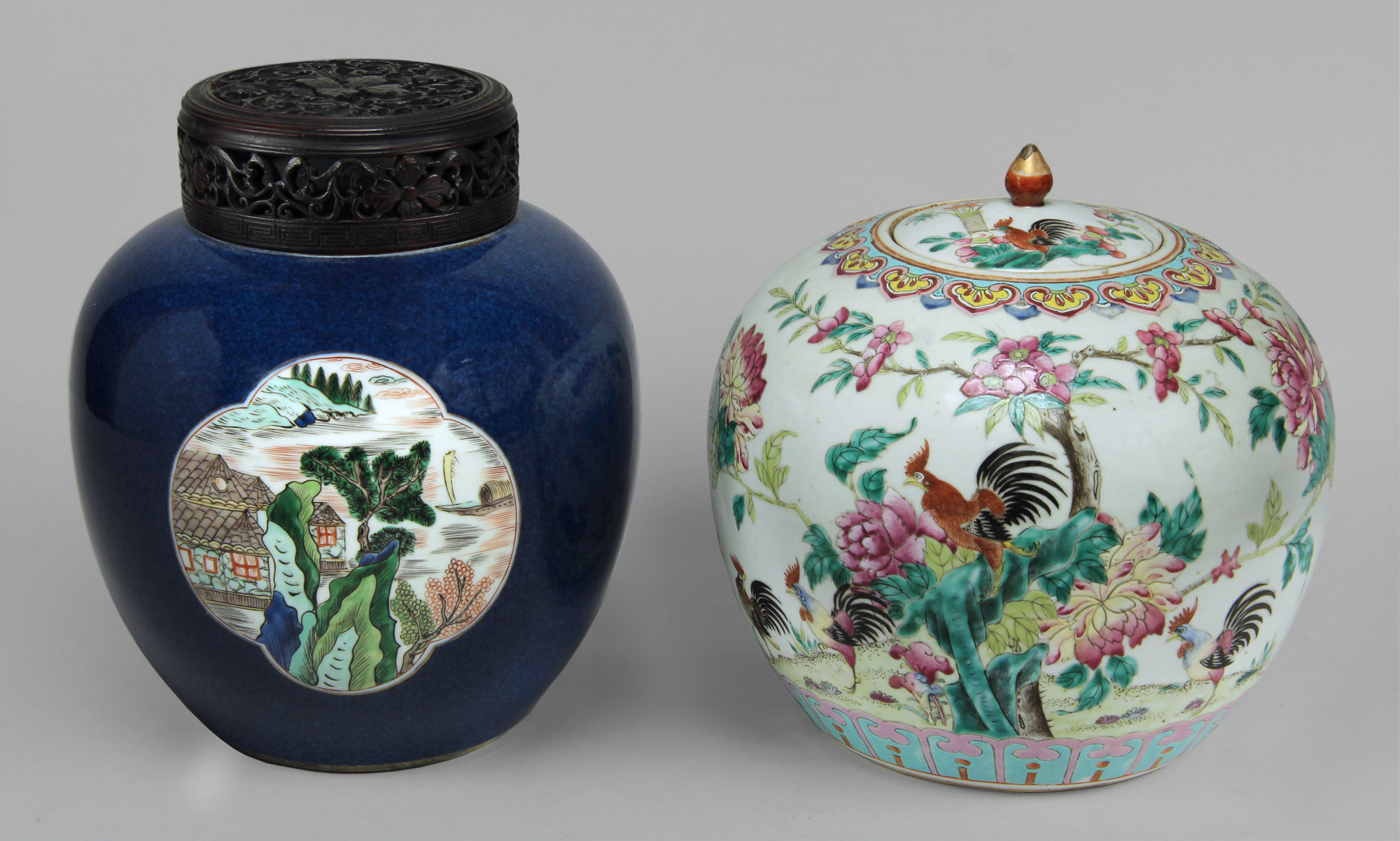 Lotes 630 y 629:
ANTIGUO VASO DE PORCELANA CHINA ESMALTADA.
ANTIGUO POTICHE DE PORCELANA CHINA DE CANTON. Lotes 630 y 629:
ANTIGUO VASO DE PORCELANA CHINA ESMALTADA.
ANTIGUO POTICHE DE PORCELANA CHINA DE CANTON.