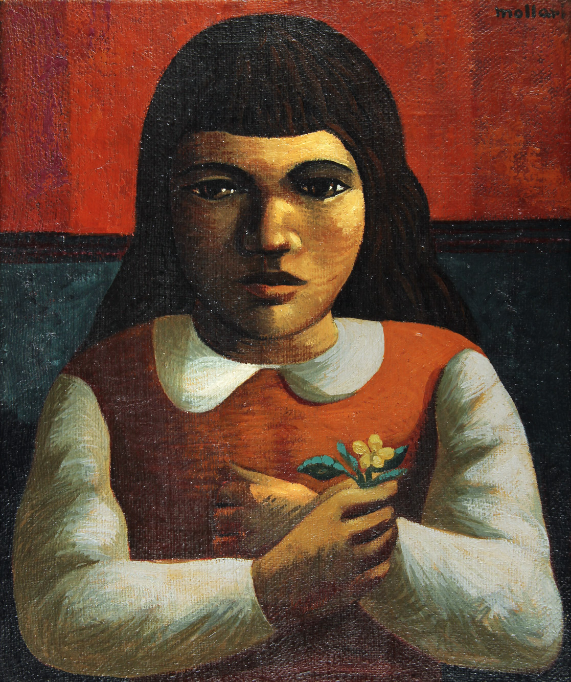 MOLLARI, Mario 'NIÑA CON FLOR' 