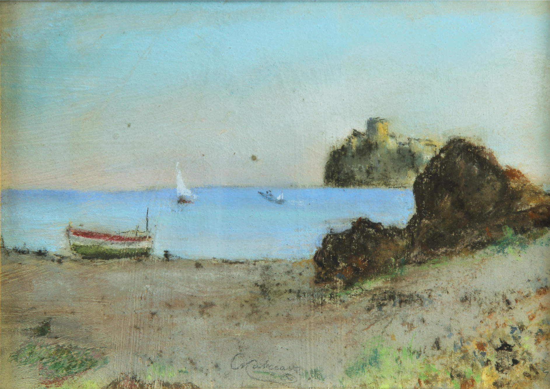 CASCIARO, Giuseppe 'PAISAJE DE COSTA' CASCIARO, Giuseppe 'PAISAJE DE COSTA'