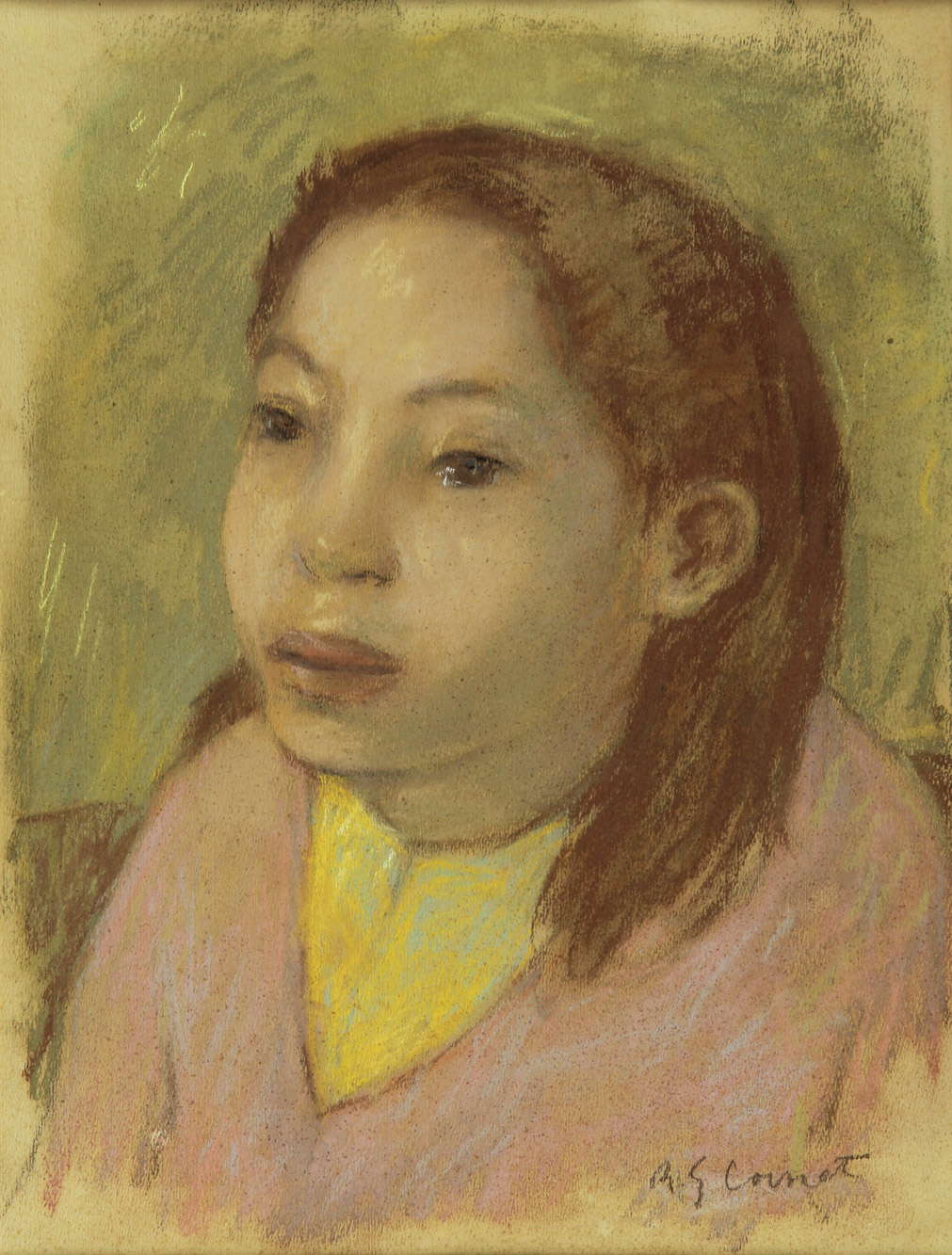 GOMEZ CORNET, Ramón 'RETRATO DE NIÑA' 