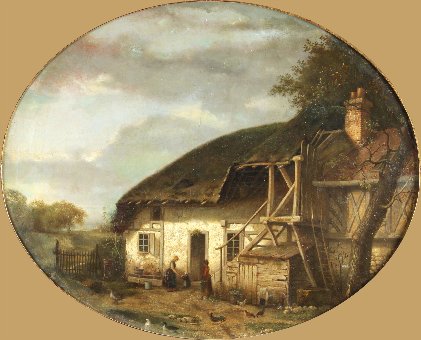 ANONIMO 'ESCENA DE GRANJA' 