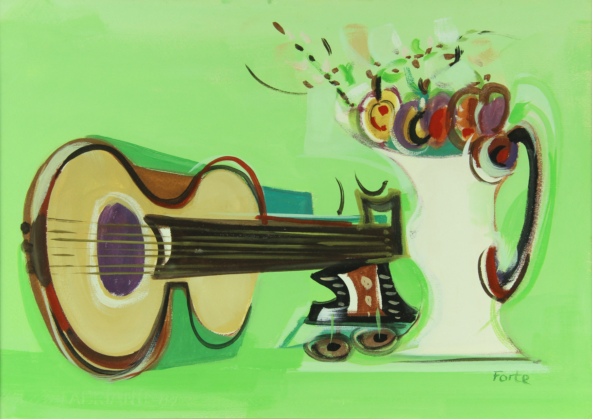 FORTE, Vicente 'INSTRUMENTOS Y FLORES' FORTE, Vicente 'INSTRUMENTOS Y FLORES'