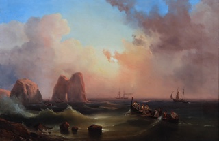 Lote 53: FERGOLA, Salvatore 'COSTA DE CAPRI' 