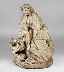 Lote 436: 'SAINTE MARTHE ET LA TARASQUE'. 'SAINTE MARTHE ET LA TARASQUE'.