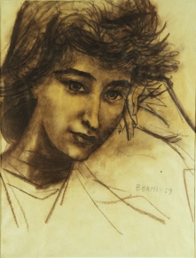 Lote 80: BERNI, Antonio 'RETRATO DE MUJER' 