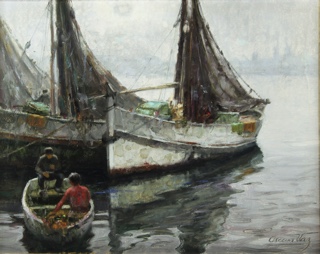 Lote 74: VAZ, Oscar Antonio 'PUERTO DE LA BARCELONETA' 
