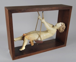 Lote 464: RINGER, Ingebor 'MUJER EN HAMACA'