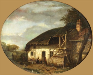 Lote 145: ANONIMO 'ESCENA DE GRANJA' 