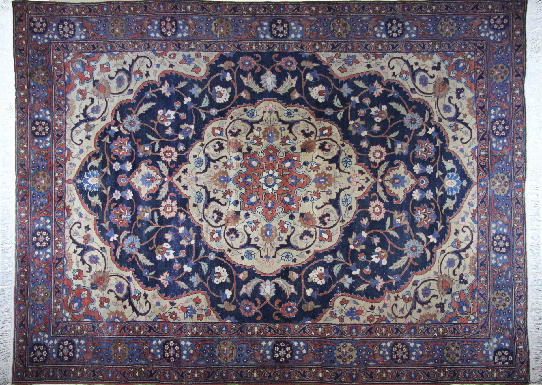  ALFOMBRA PERSA SAROUK DE LANA TEJIDA A MANO. 