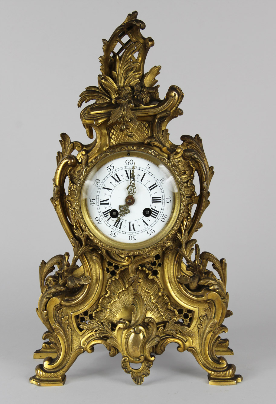  RELOJ DE APOYO FRANCES ESTILO LUIS XV. 