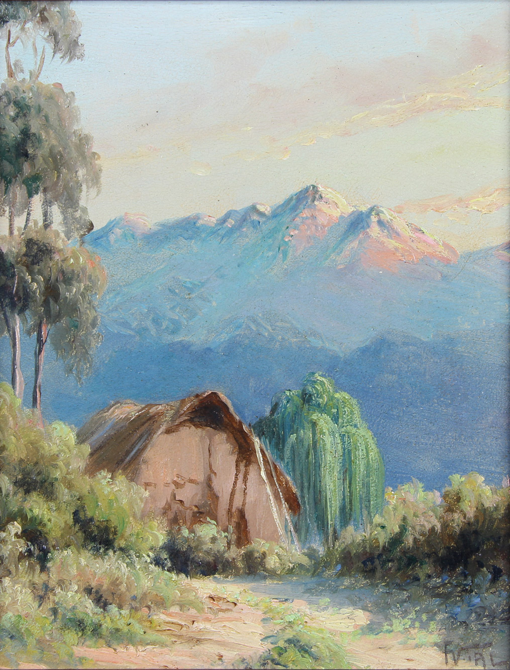 VIAL, Florencio 'PAISAJE DE CHILE' 