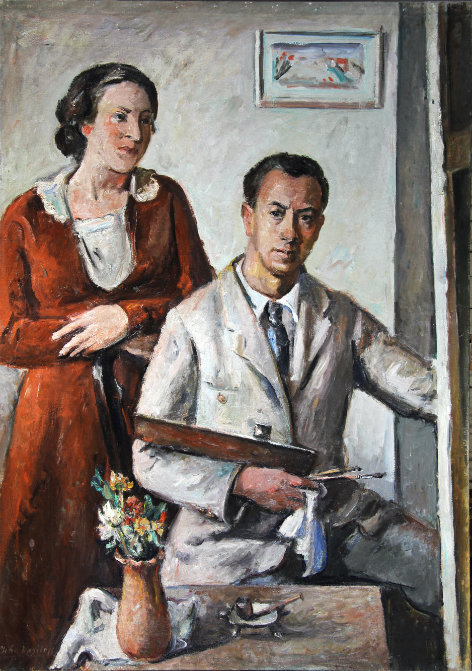 VASILEFF, Iván 'AUTORRETRATO Y SU MUJER' 